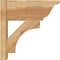 Ekena Millwork Westlake Rough Sawn Traditional Outlooker, Western Red Cedar, 8"W x 18"D x 18"H OUT08X18X18WTL01RWR - alternate 2
